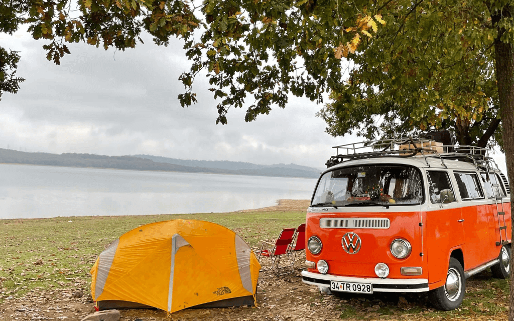 Affordable Van Parking and Camping Parked Van