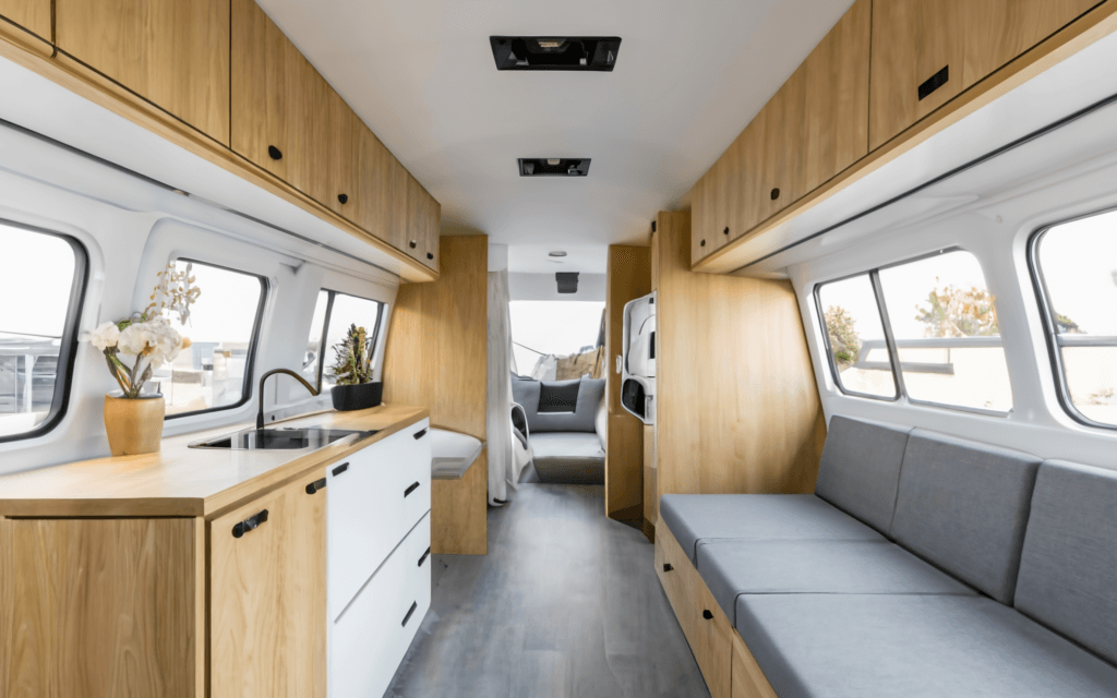 Minimalist Van Living Essentials Van Interior