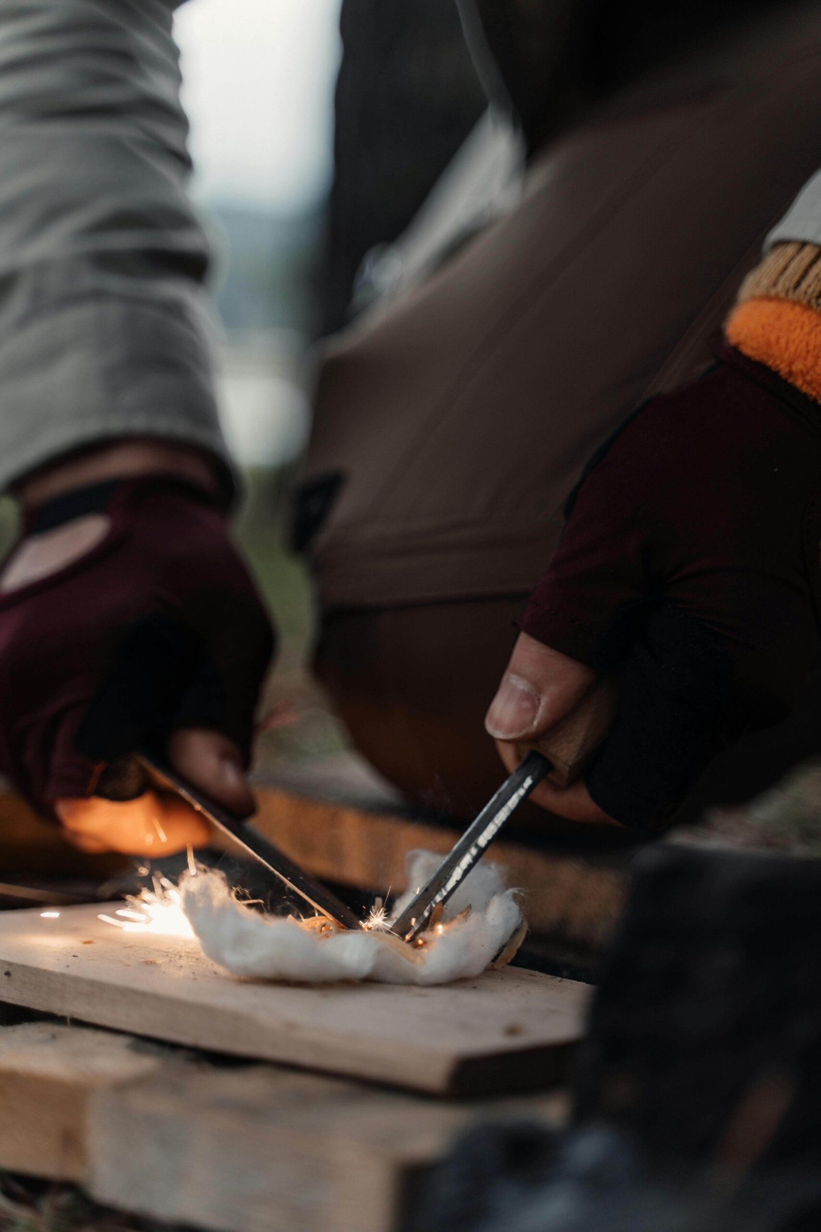 Fire Starting Budget Camping Technique scaled