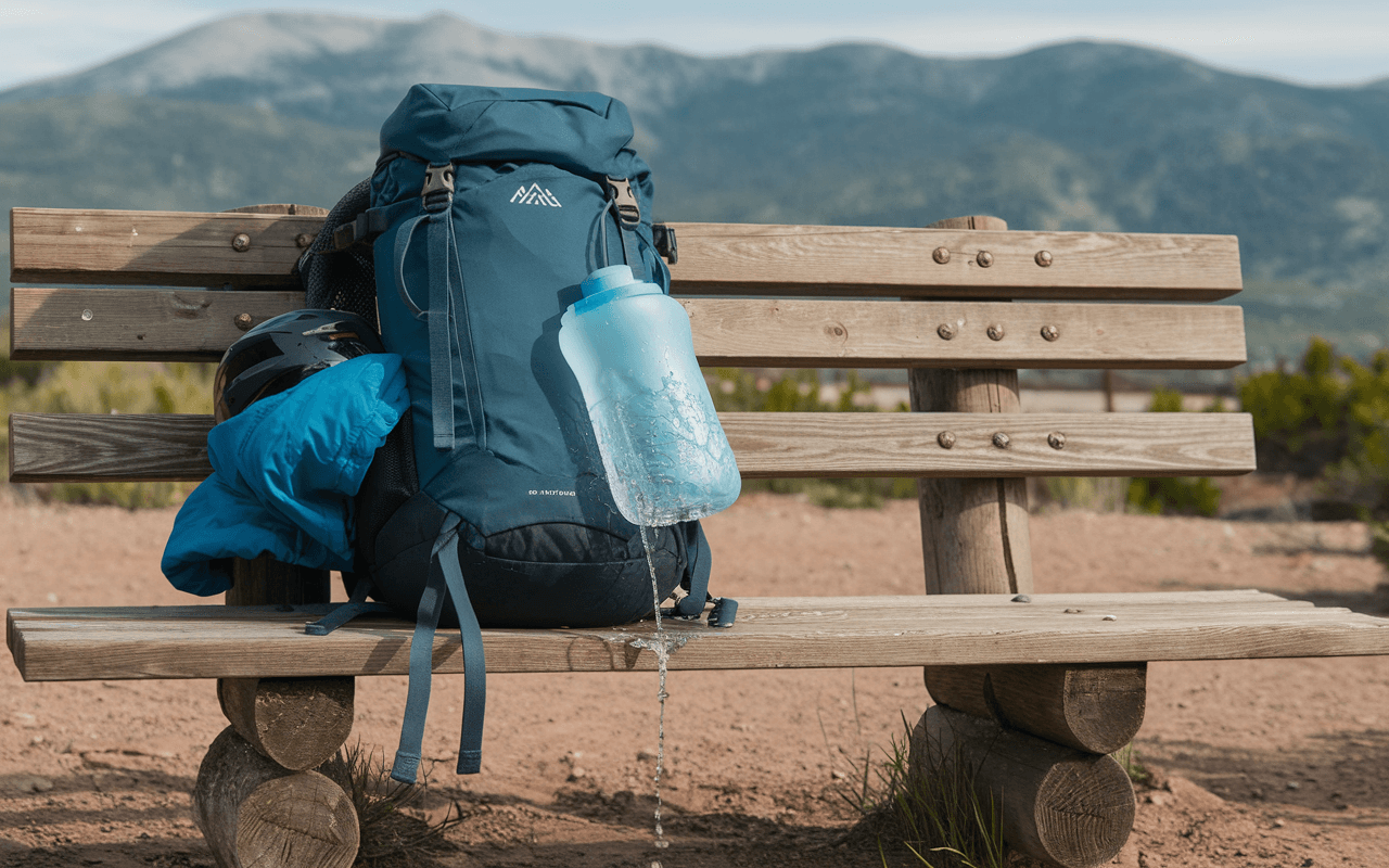 affordable outdoor equipment fixes Backpack with water leakage