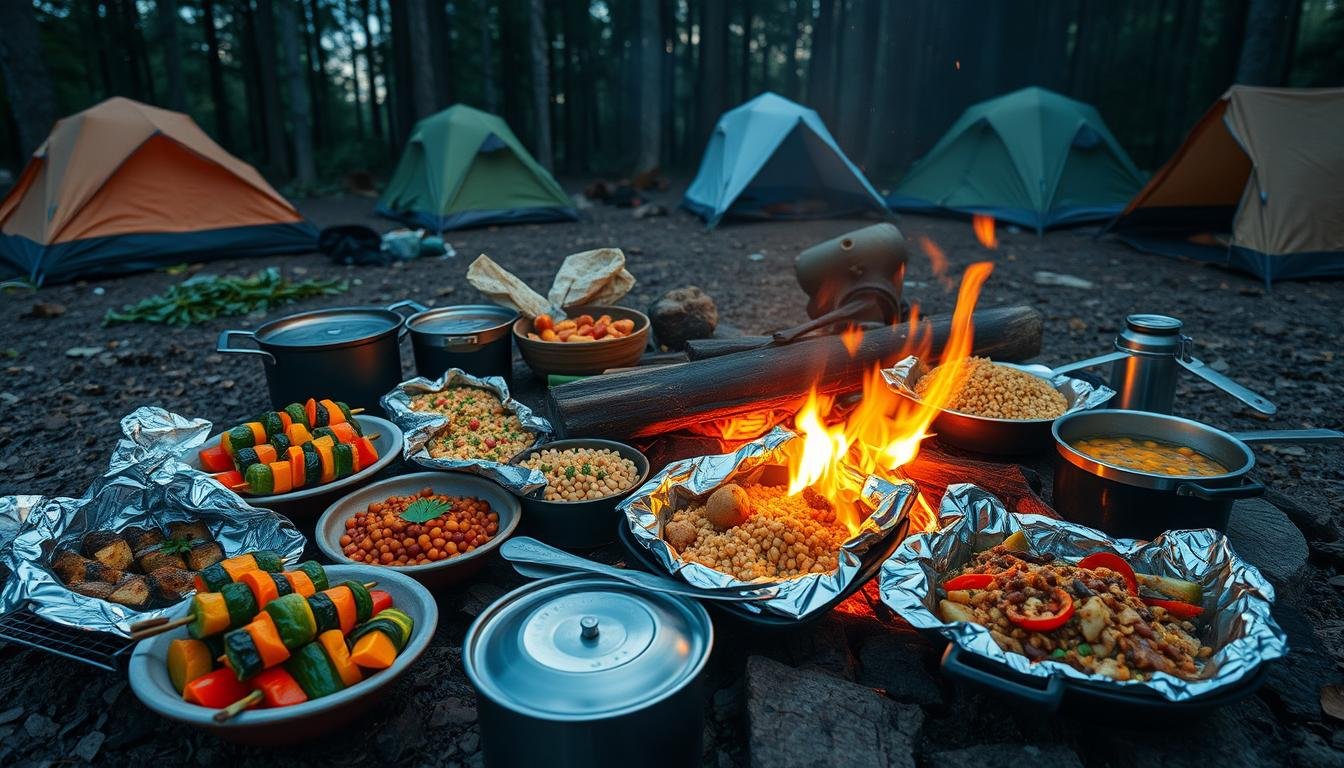 budget camping meals