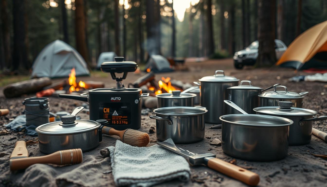 camping equipment maintenance