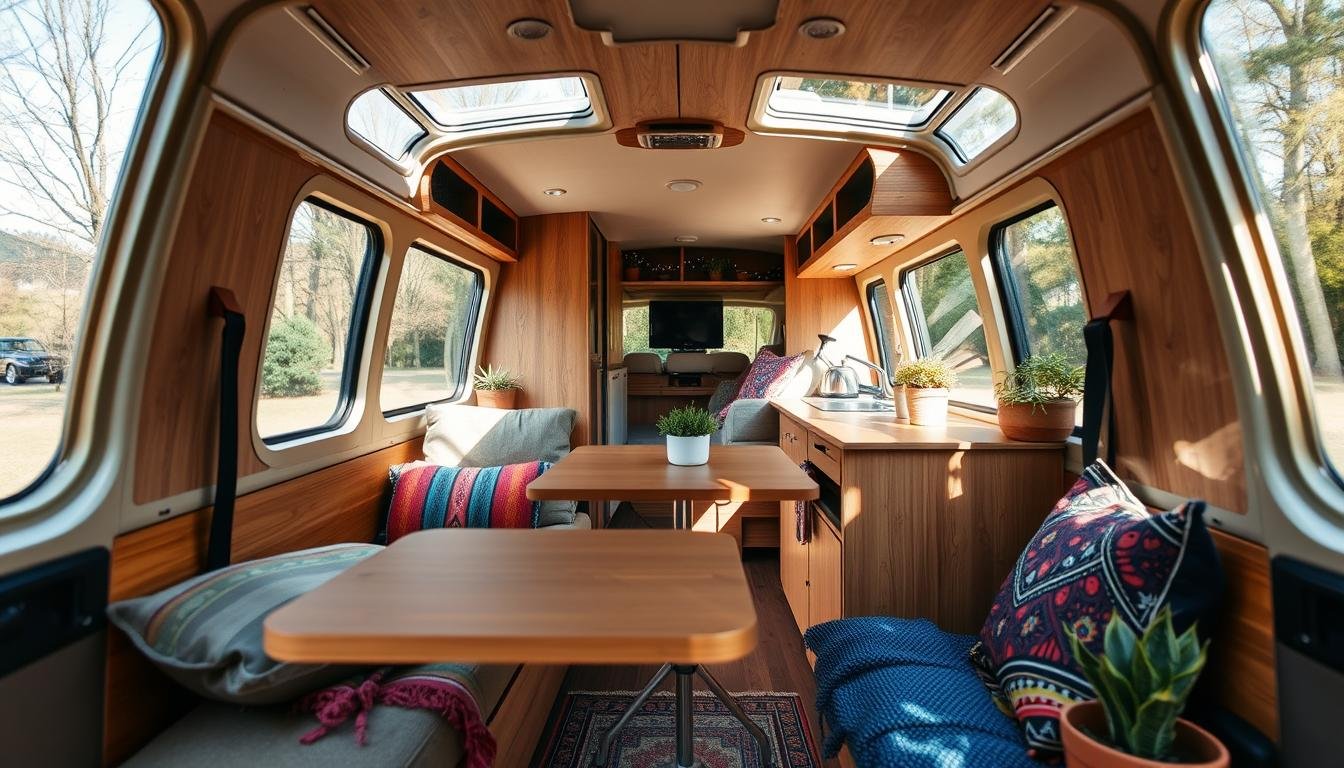 van life interior